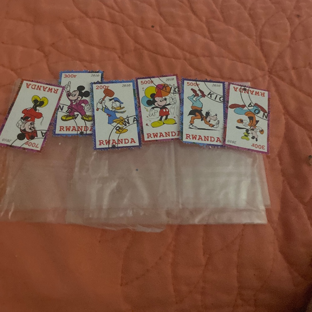 Disney stamps mickey and freinds set